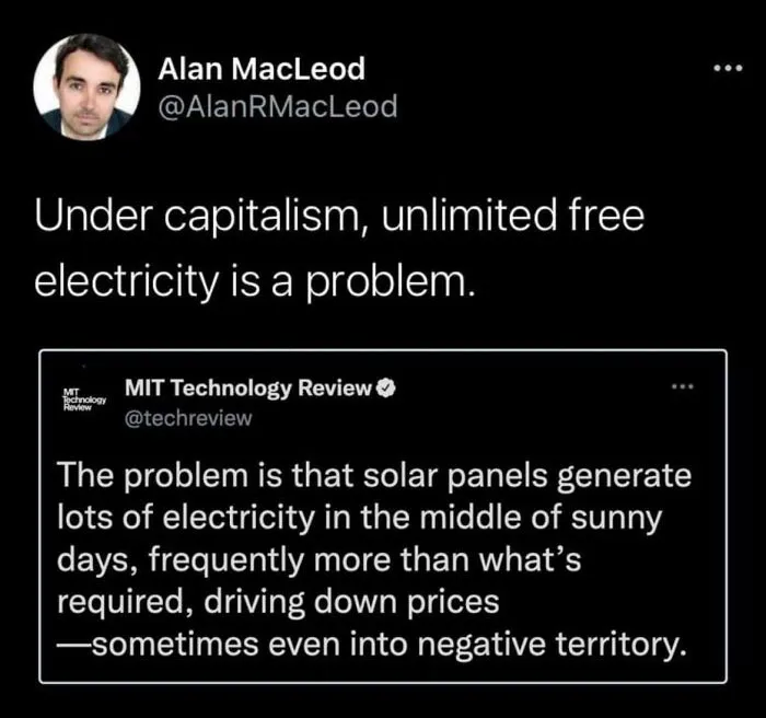 Oh Noooo, Not Negative Prices For Electricity!