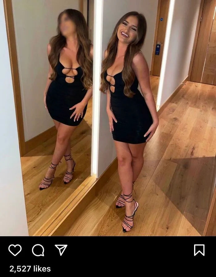 They’re Not Even Trying To Hide It Anymore. She Blurred Her Unedited Reflection