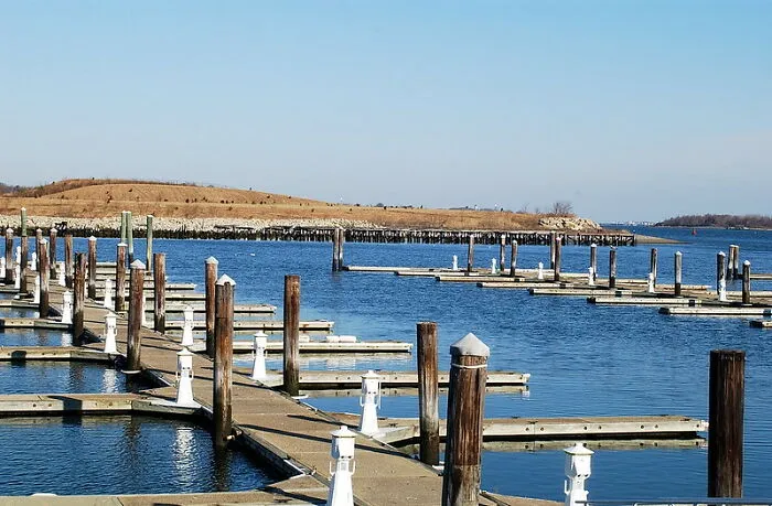 Swimming Under The Shipyard Pier And Getting Lost