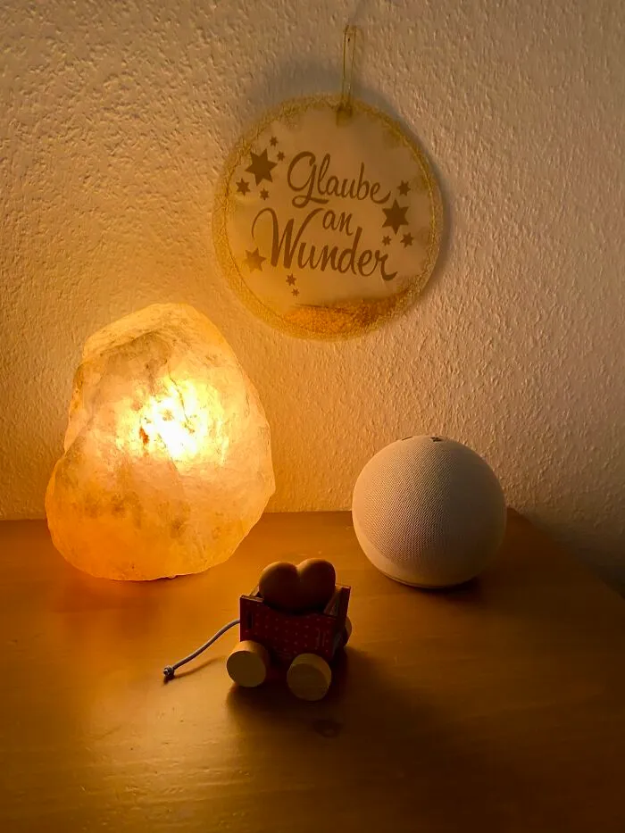 Salt Lamp And Lil' Love Train