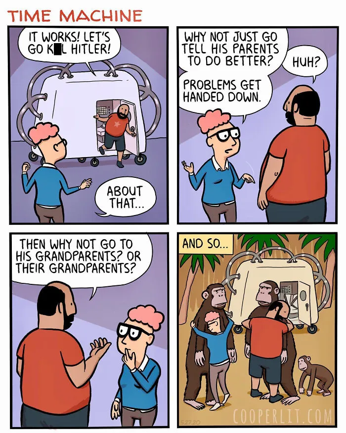 Absurd Situations And Unexpected Endings: 35 Comics By This Artist