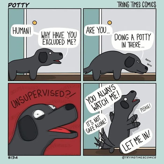 33 More Short And Funny Comics With Twisted Endings By Trying Times Comics