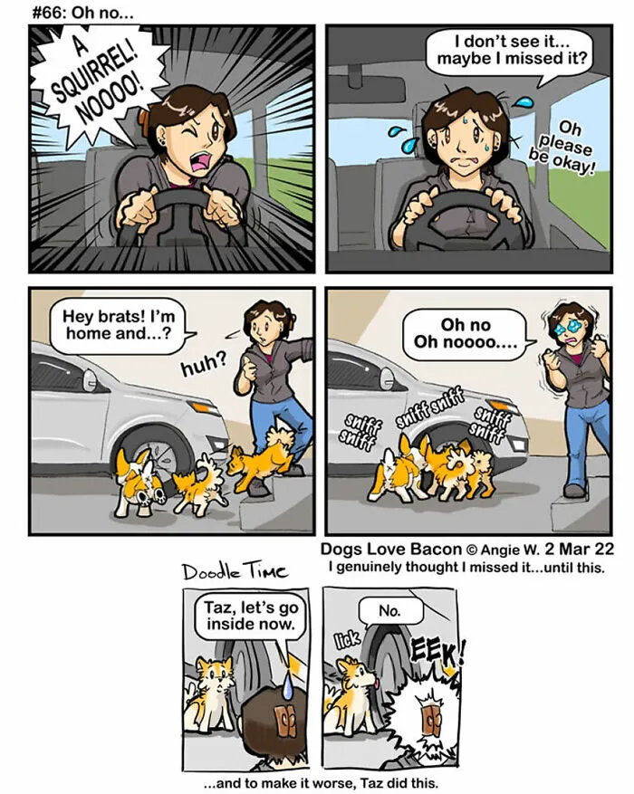 21 Comics I Made To Illustrate The Funny Reality Of Being A Dog Owner (New Pics)
