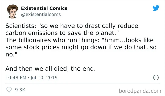 30 Tweets To Show How Dystopic Our Capitalistic Society Already Is, As Shared By ‘Existential Comics’