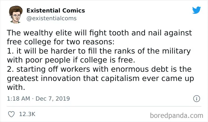 30 Tweets To Show How Dystopic Our Capitalistic Society Already Is, As Shared By ‘Existential Comics’