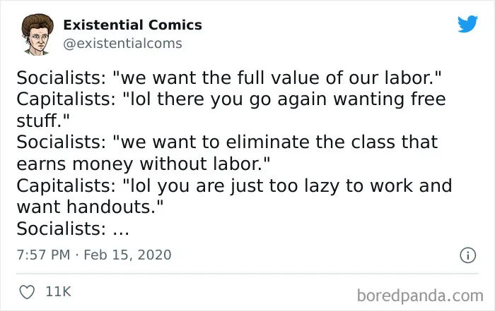 30 Tweets To Show How Dystopic Our Capitalistic Society Already Is, As Shared By ‘Existential Comics’