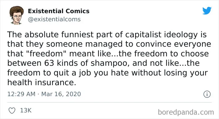 30 Tweets To Show How Dystopic Our Capitalistic Society Already Is, As Shared By ‘Existential Comics’