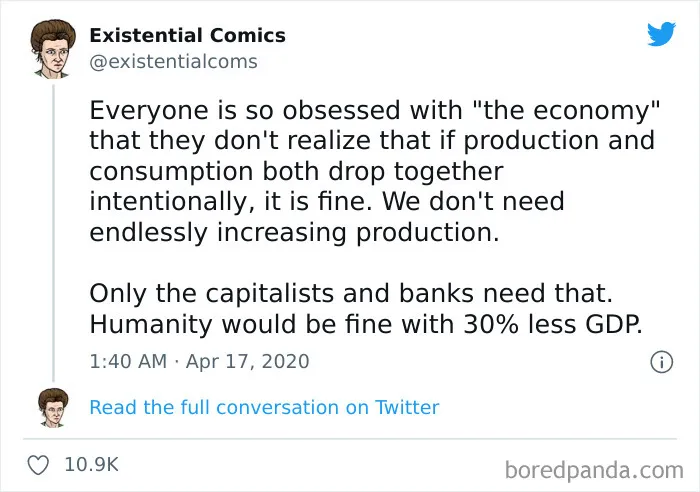 30 Tweets To Show How Dystopic Our Capitalistic Society Already Is, As Shared By ‘Existential Comics’