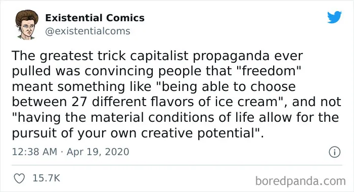 30 Tweets To Show How Dystopic Our Capitalistic Society Already Is, As Shared By ‘Existential Comics’