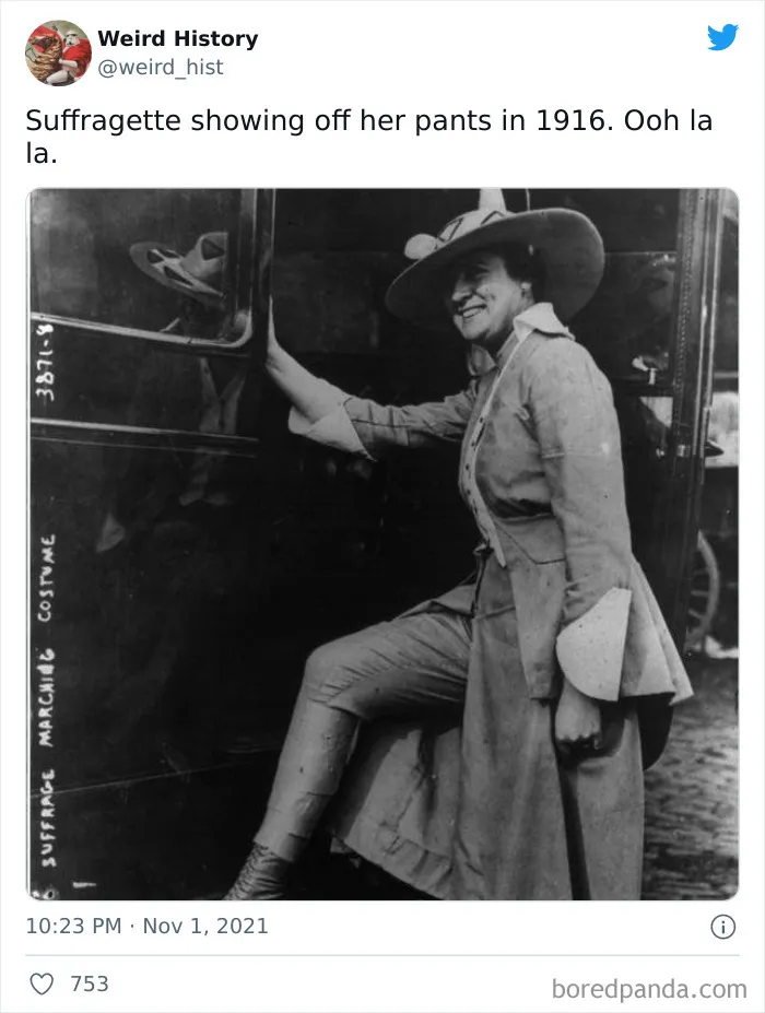 ‘Weird History’ Is An Account That Shares Interesting, Odd, And Funny Things That Happened And Here’s 50 Of Their Best Posts (New Pics)
