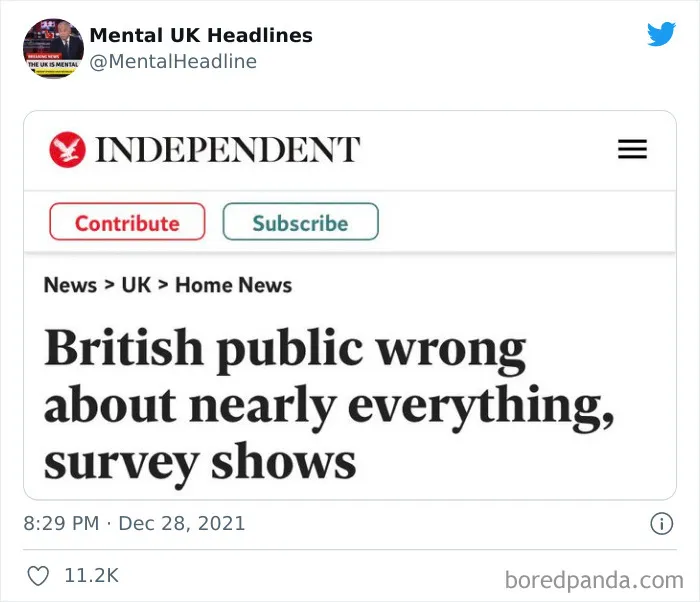 50 ‘Mental UK Headlines’ That Are 100% British