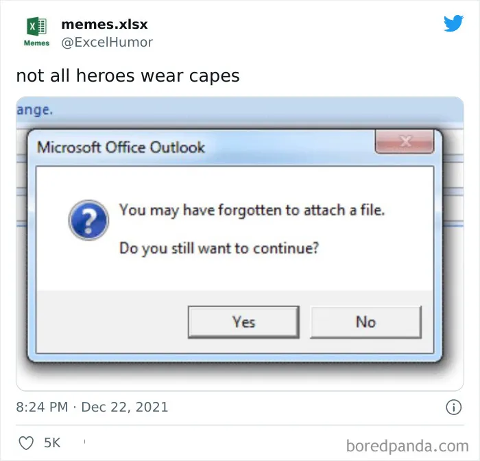 The "Excel Humor" Instagram Page Shares 35 Humorous And Relatable Posts