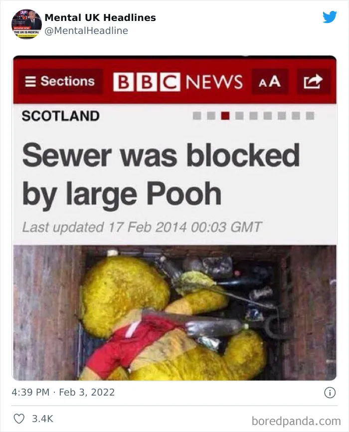 50 ‘Mental UK Headlines’ That Are 100% British