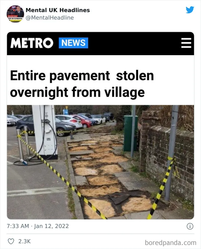 50 ‘Mental UK Headlines’ That Are 100% British