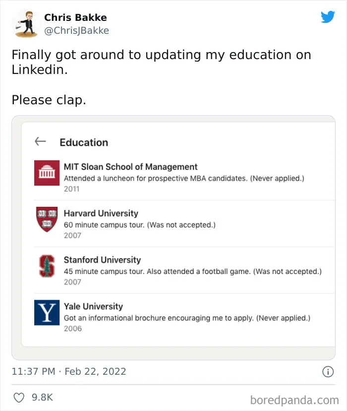 35 Screenshots Of The Entitled And Delusional Side Of LinkedIn, As Shared On This Instagram Page