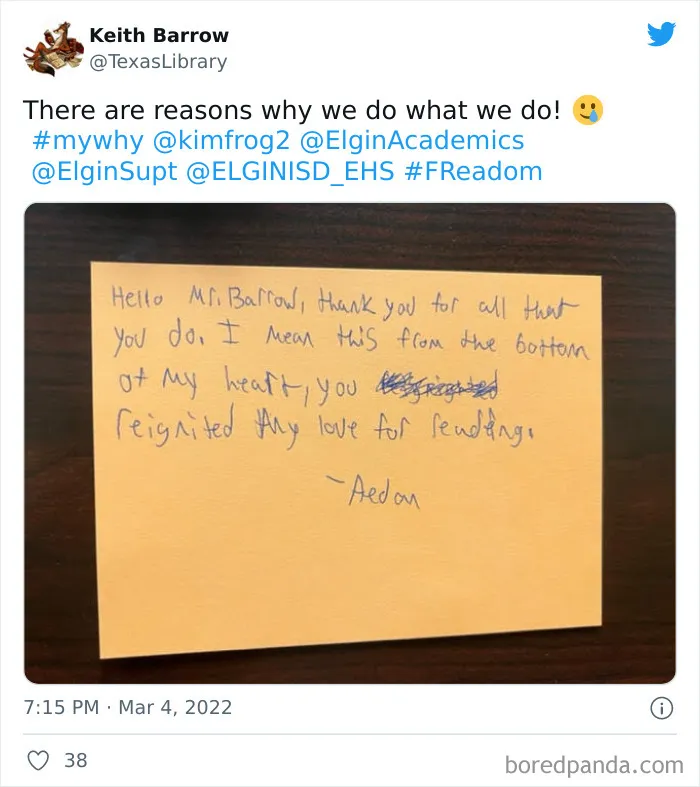 30 Heartwarming And Sweet Librarian Stories, Shared On This Twitter Thread