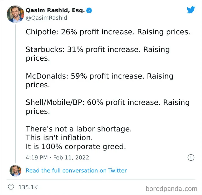 "Efficient Workers Get Punished With More Work": 30 Times This Instagram Account Tastefully Called Out Corporate Greed