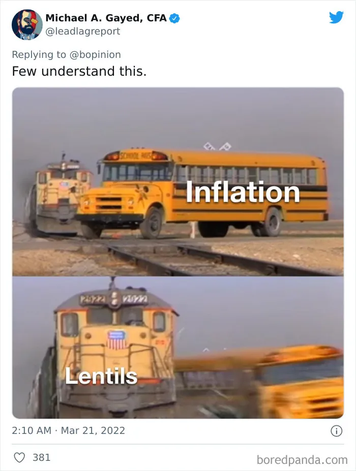 30 Of The Best Reactions From The Internet On Bloomberg's 'Surviving Inflation' Tips
