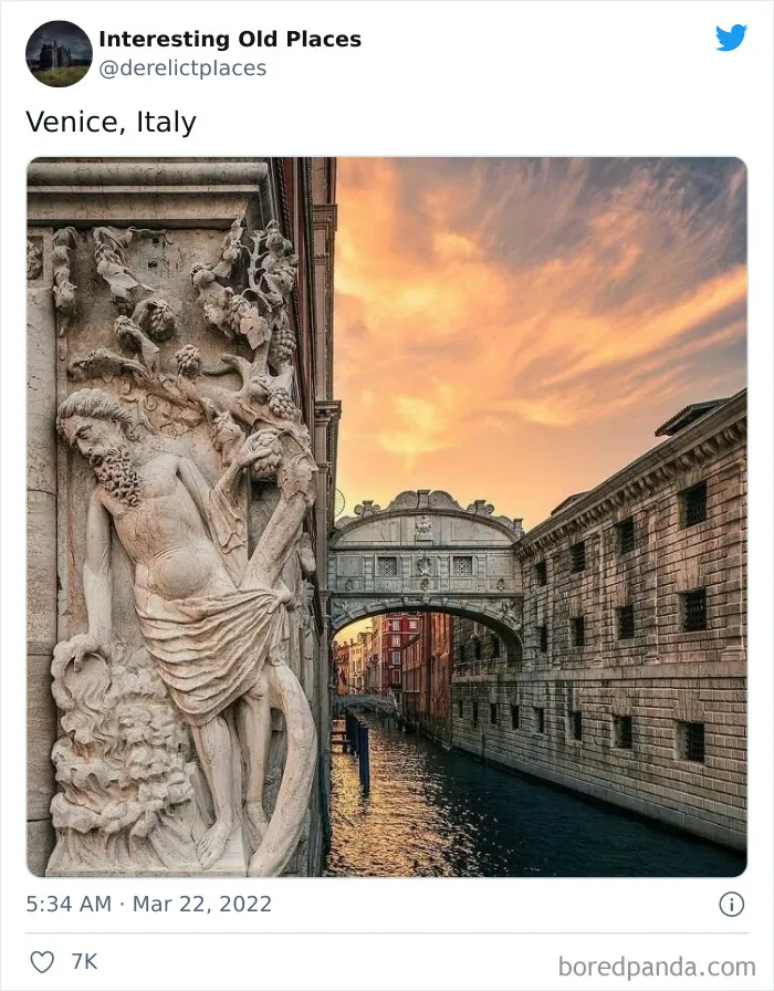 30 Of The Most Interesting Historical Places Spotted Around The World, As Shared On This Twitter Page