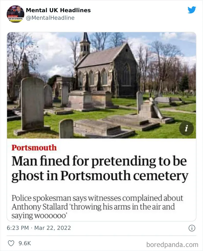 50 ‘Mental UK Headlines’ That Are 100% British