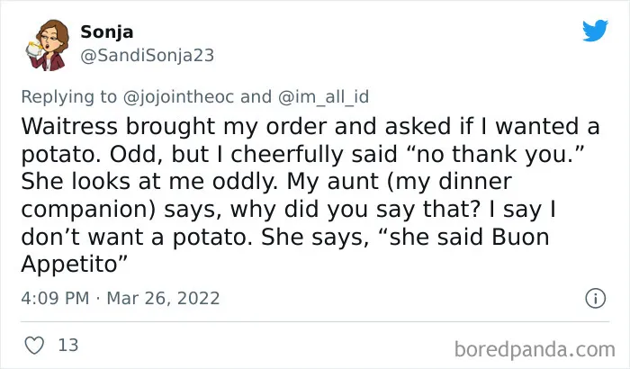 30 Times Misheard Words In Conversations Ended Up Having Hilarious Results