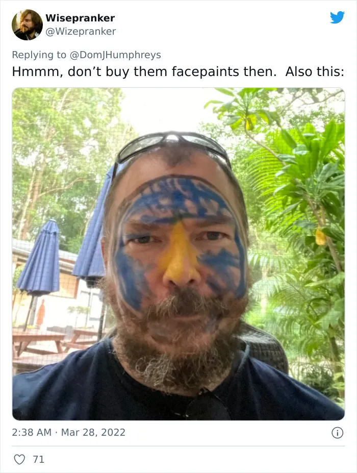 Dads Share 30 Times Their Daughters Used Them For Makeup Experiments And It’s Hilariously Wholesome