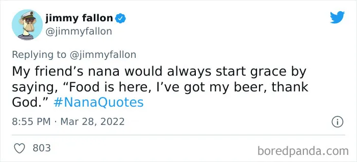 30 Responses To Jimmy Fallon Asking People To Share The Funniest And Weirdest Things Their Grandma Said