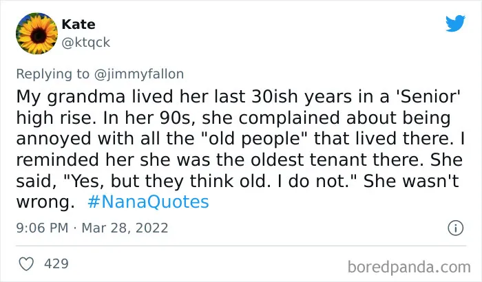 30 Responses To Jimmy Fallon Asking People To Share The Funniest And Weirdest Things Their Grandma Said