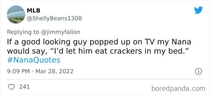 30 Responses To Jimmy Fallon Asking People To Share The Funniest And Weirdest Things Their Grandma Said