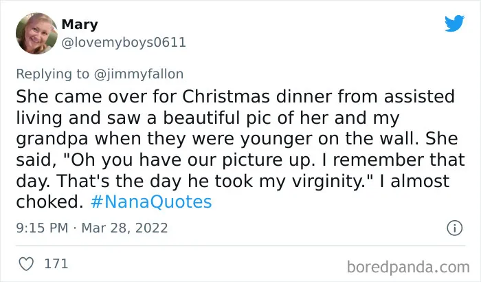 30 Responses To Jimmy Fallon Asking People To Share The Funniest And Weirdest Things Their Grandma Said