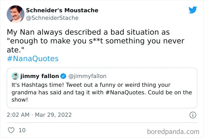 30 Responses To Jimmy Fallon Asking People To Share The Funniest And Weirdest Things Their Grandma Said