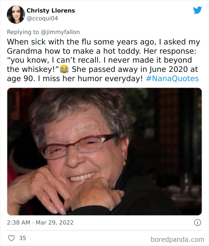 30 Responses To Jimmy Fallon Asking People To Share The Funniest And Weirdest Things Their Grandma Said