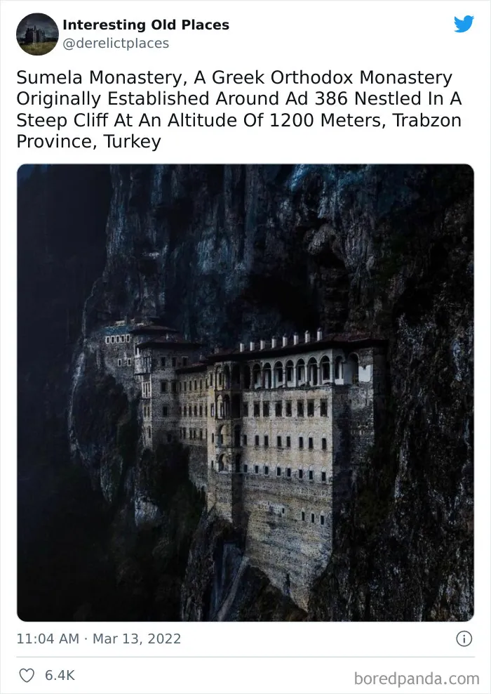 30 Of The Most Interesting Historical Places Spotted Around The World, As Shared On This Twitter Page