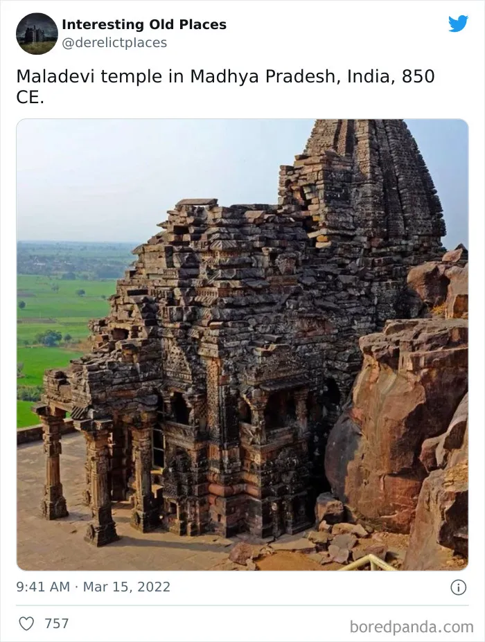 30 Of The Most Interesting Historical Places Spotted Around The World, As Shared On This Twitter Page