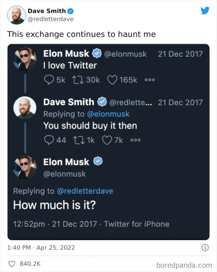 Elon Musk Is Buying Twitter For $44 Billion, Here Are 30 Of The Best Reactions From Its Users