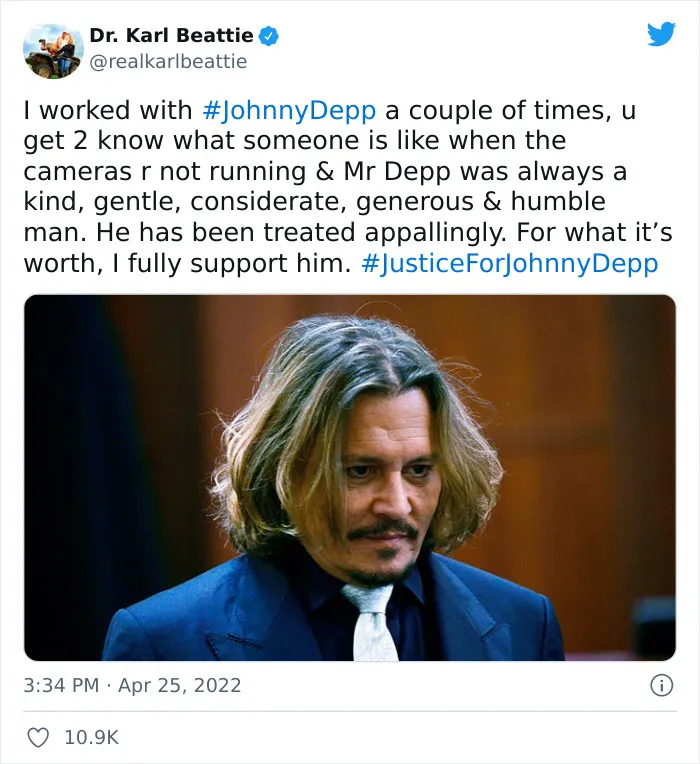 As Johnny Depp Completes His Testimony, Here Are 35 Reactions People Had To The Trial So Far