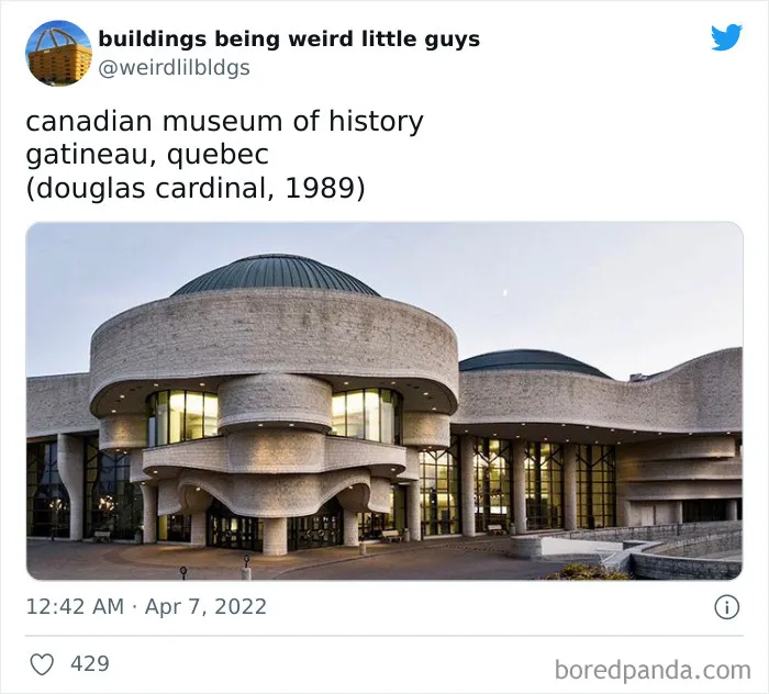 30 Times People Spotted "Buildings Being Weird Little Guys" And Shared Them On This Twitter Page
