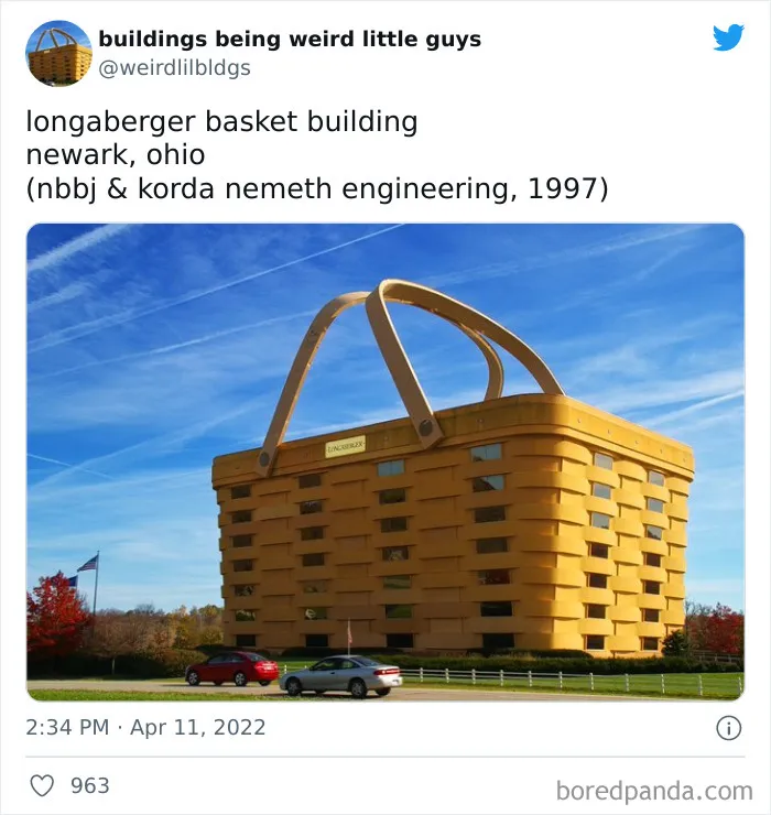 30 Times People Spotted "Buildings Being Weird Little Guys" And Shared Them On This Twitter Page