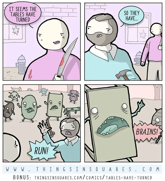 30 Absurd Comics By Things In Squares That Might Make You Smile
