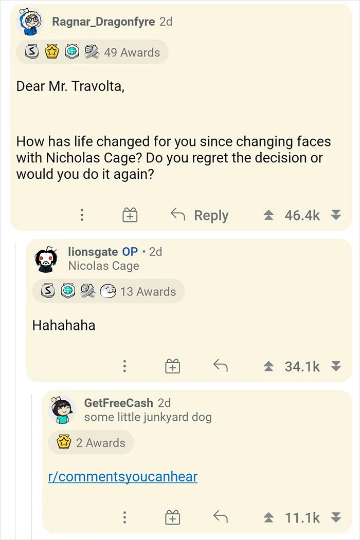 The Internet Absolutely Loved Nicolas Cage's 'Ask Me Anything' Session, Here Are 30 Of The Best Questions And Answers