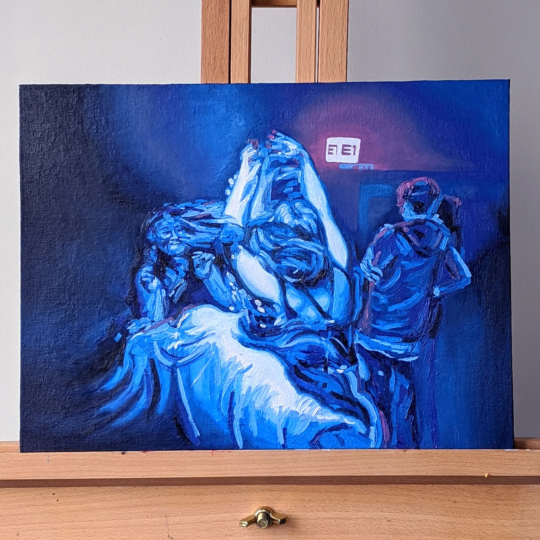 I Go To Music Festivals And Raves, Then Create Paintings Of What I See!