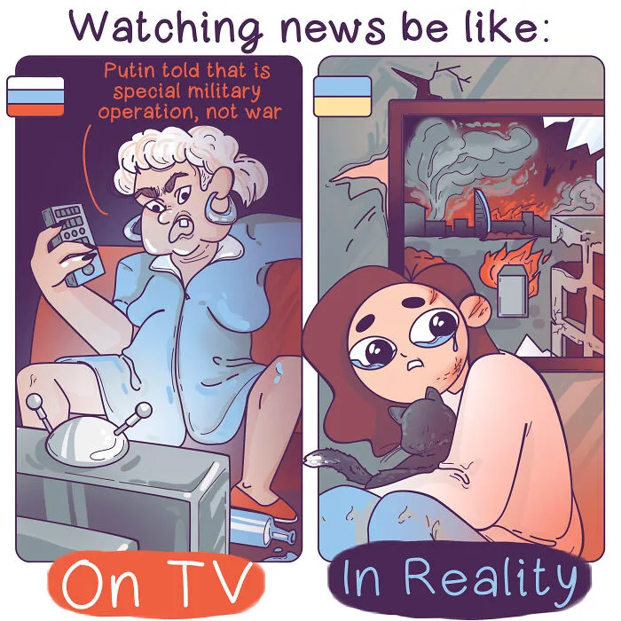 After I Volunteered In Ukraine, I Made These 22 Comics Depicting What's Going On There