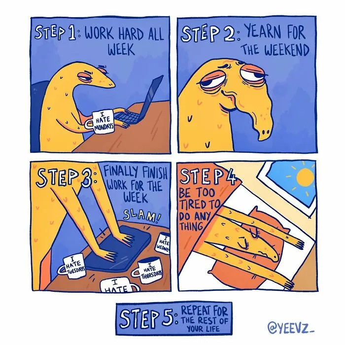 Artist Creates 30 Honest And Funny Comics About Life's Little Moments, Mental Health, And Everything In Between
