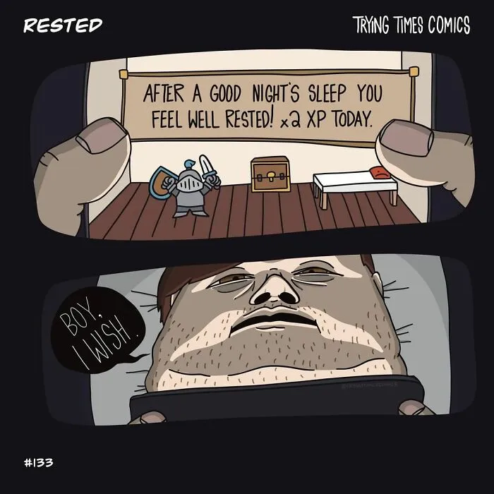 33 More Short And Funny Comics With Twisted Endings By Trying Times Comics