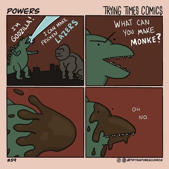 33 More Short And Funny Comics With Twisted Endings By Trying Times Comics