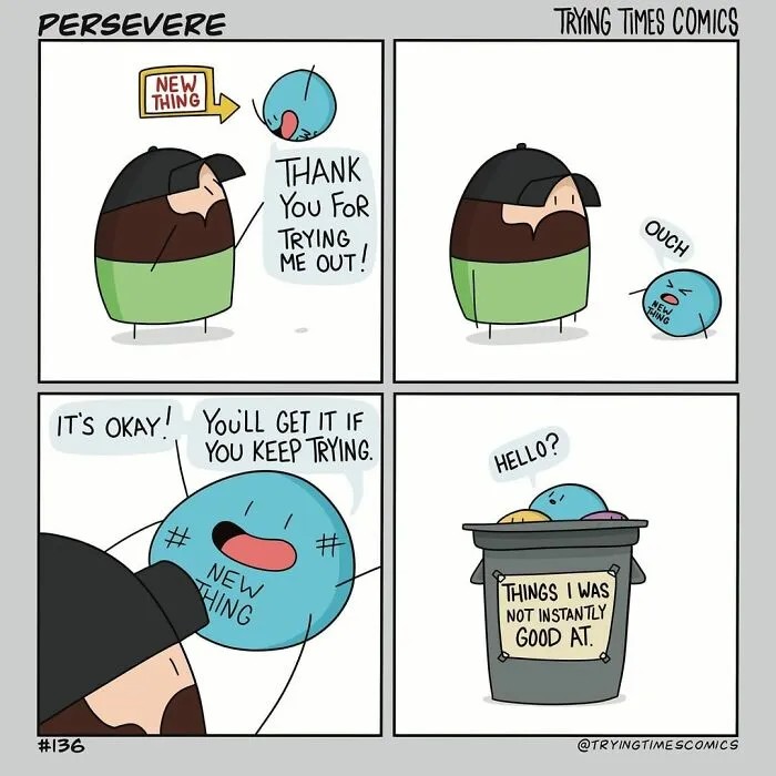 33 More Short And Funny Comics With Twisted Endings By Trying Times Comics