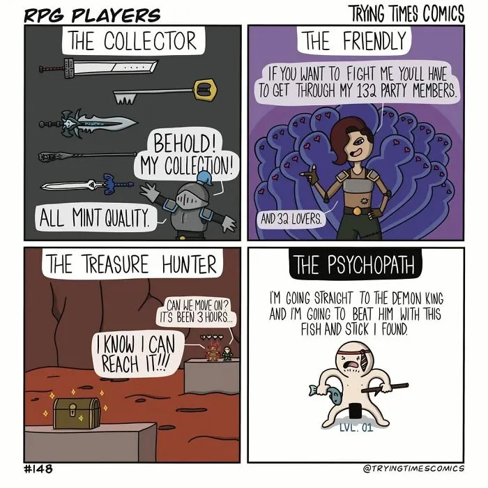 33 More Short And Funny Comics With Twisted Endings By Trying Times Comics
