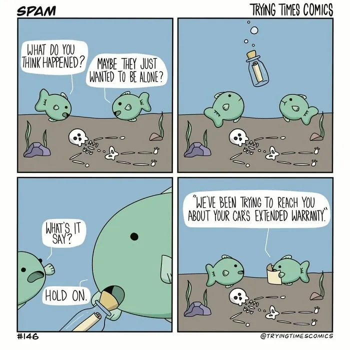 33 More Short And Funny Comics With Twisted Endings By Trying Times Comics