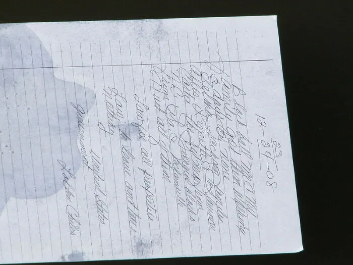 Grandma's Letter Venting About Her Sick Husband