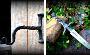 I Turned A Rusty Old Railroad Spike Into A Quillon Dagger